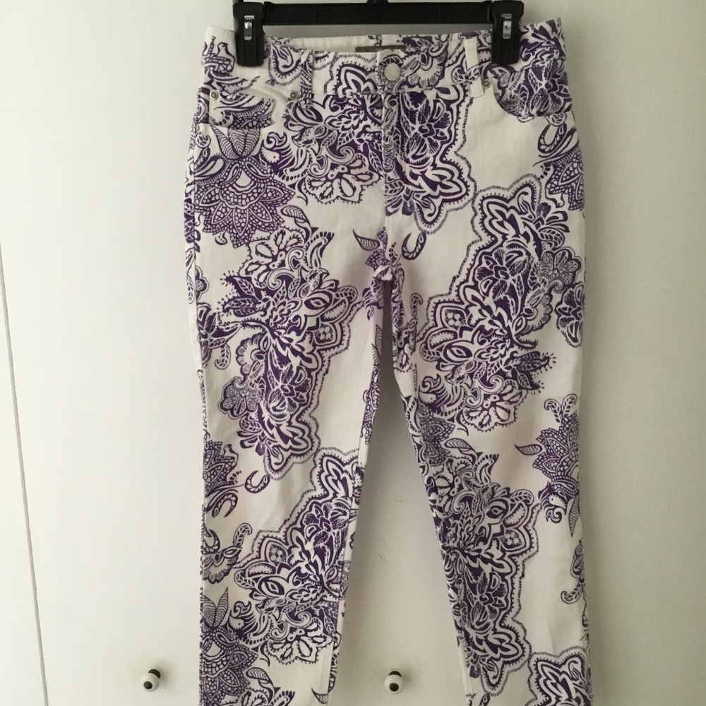 Chicos Cropped Pants Size 0